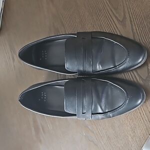 Black Loafer Flats